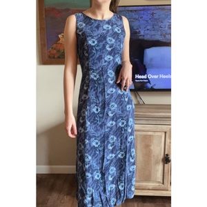 ❌sold❌ Vintage 90s floral maxi dress